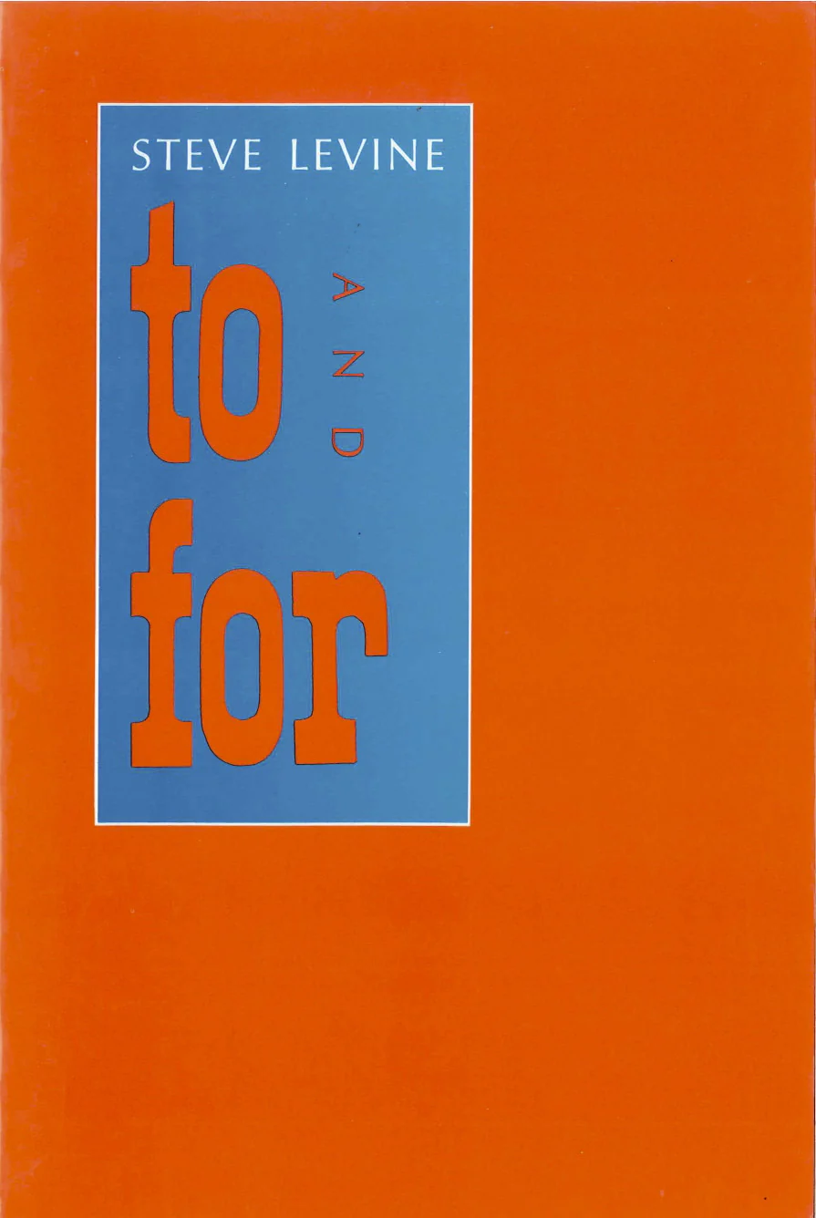 To and For